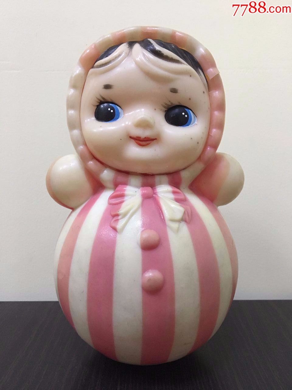 老玩具-琴不倒-不倒翁-怀旧娃娃