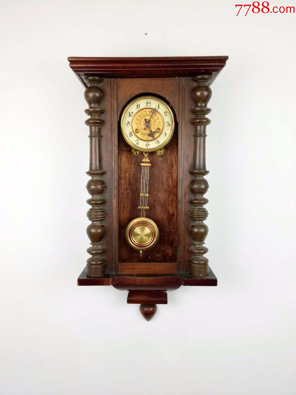 德国名牌【宝星荣汉斯】【双色盘】大挂钟【71厘米】