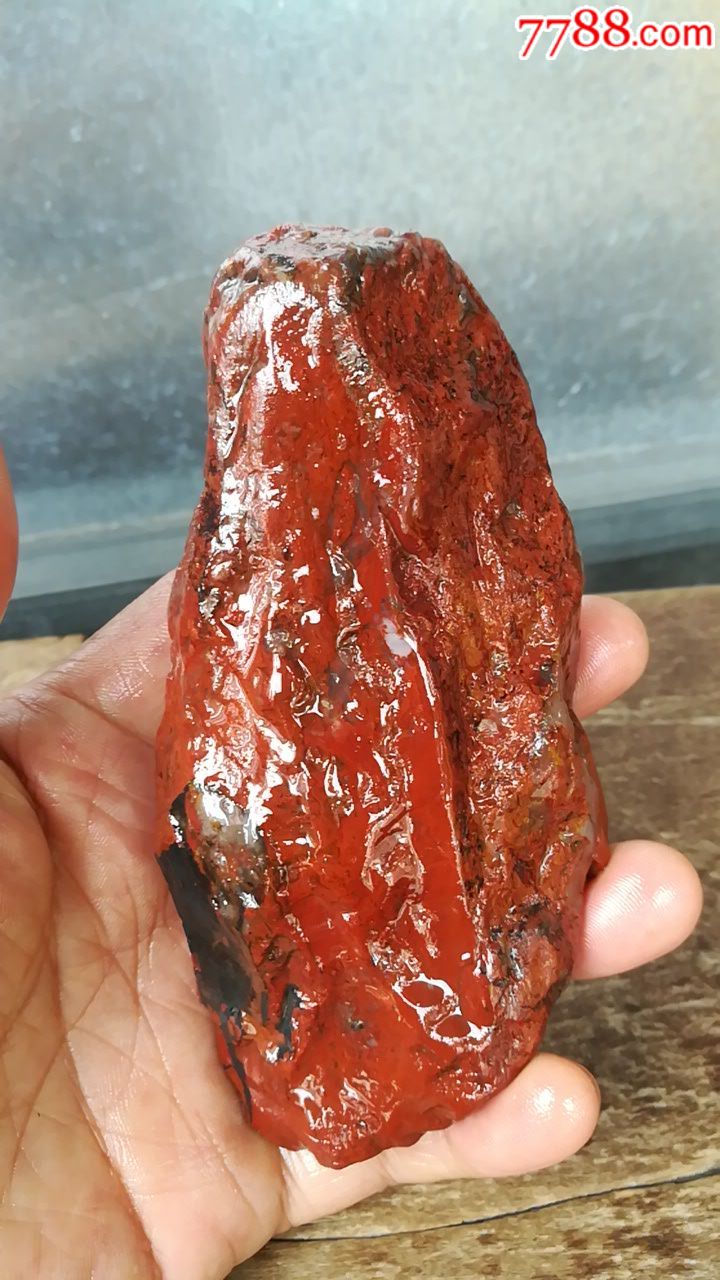 寿山朱砂高山原石(旧料)