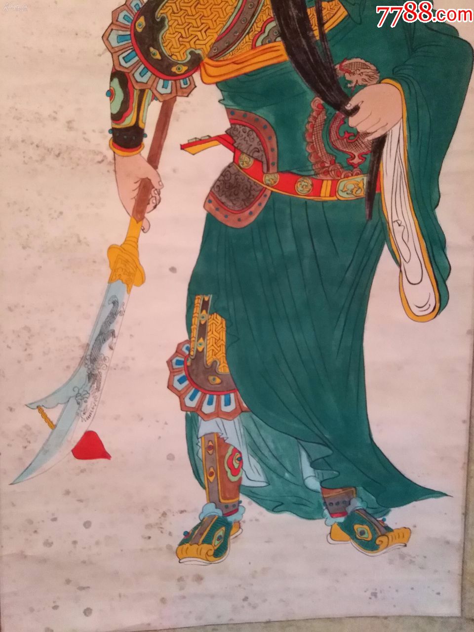 日本回流关羽画像