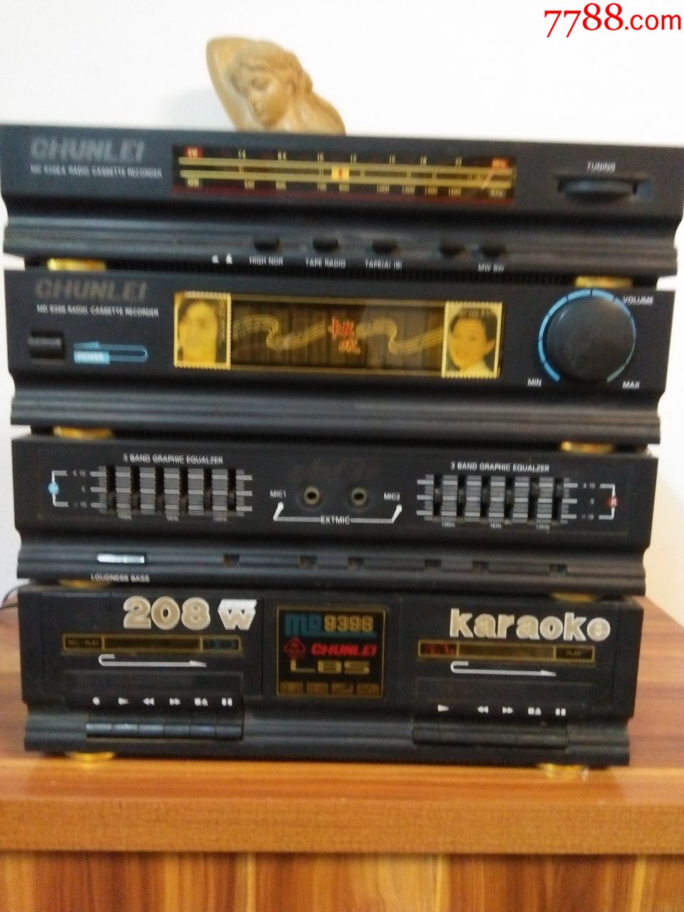 春雷牌md9398型台式组合音响