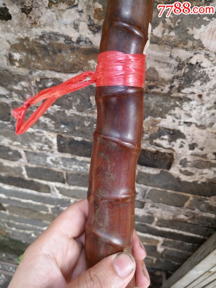 铜和罗汉竹制作烟杆-价格:920元-au17686749-铜杂