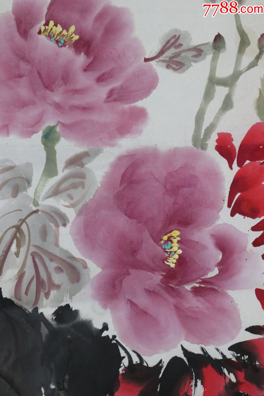 上海中国画院二级美术师,上海美术家协会会员赵豫福贵图