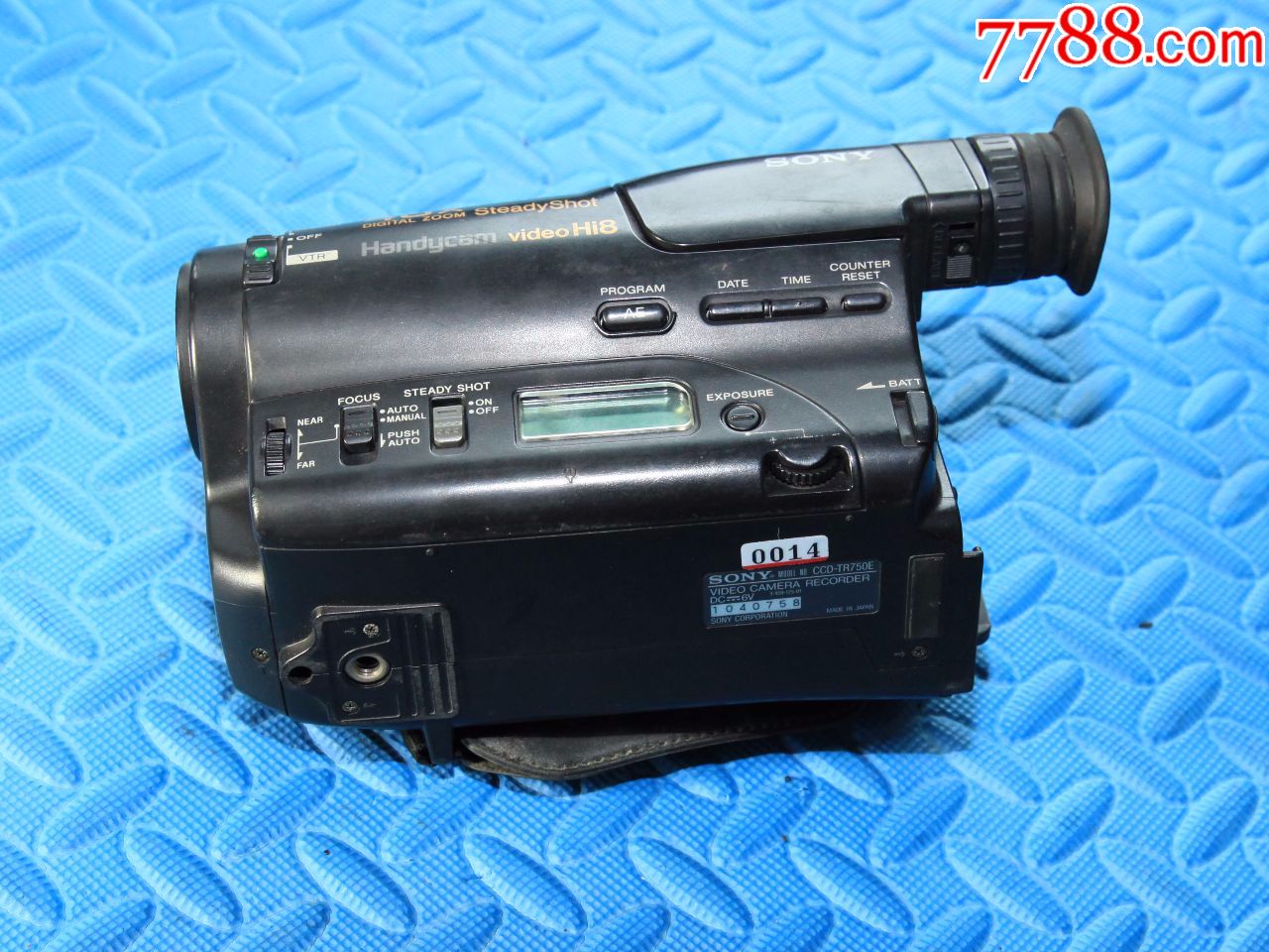 索尼sonyCCD-TR750E数码摄像机