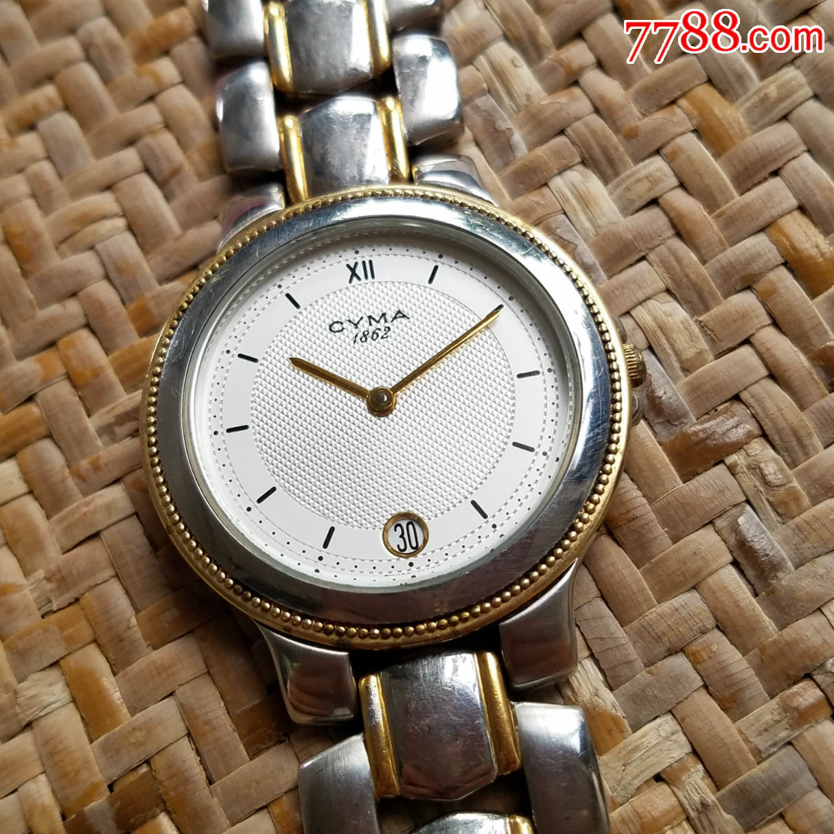 瑞士名表-cyma西马-石英男表,手表/腕表_第1张