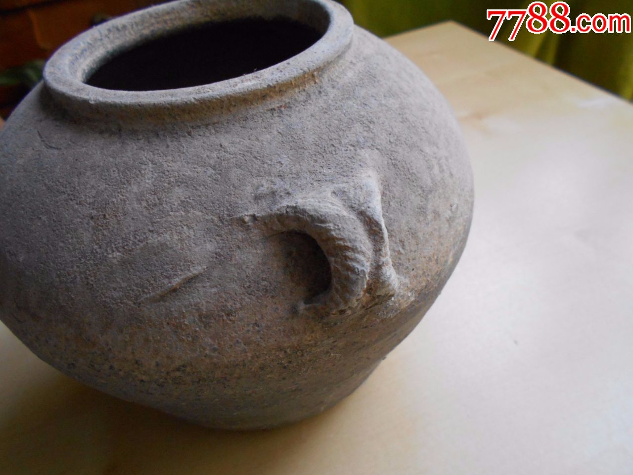 【汉代陶罐】直径16,高13.5厘米