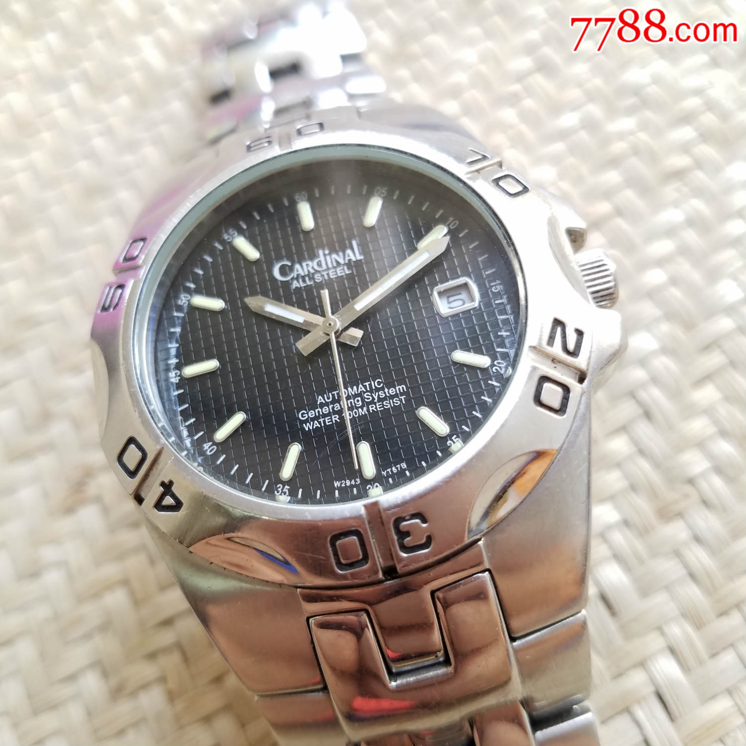 日本-卡迪耐尔-自动机械男表,手表/腕表_第1张