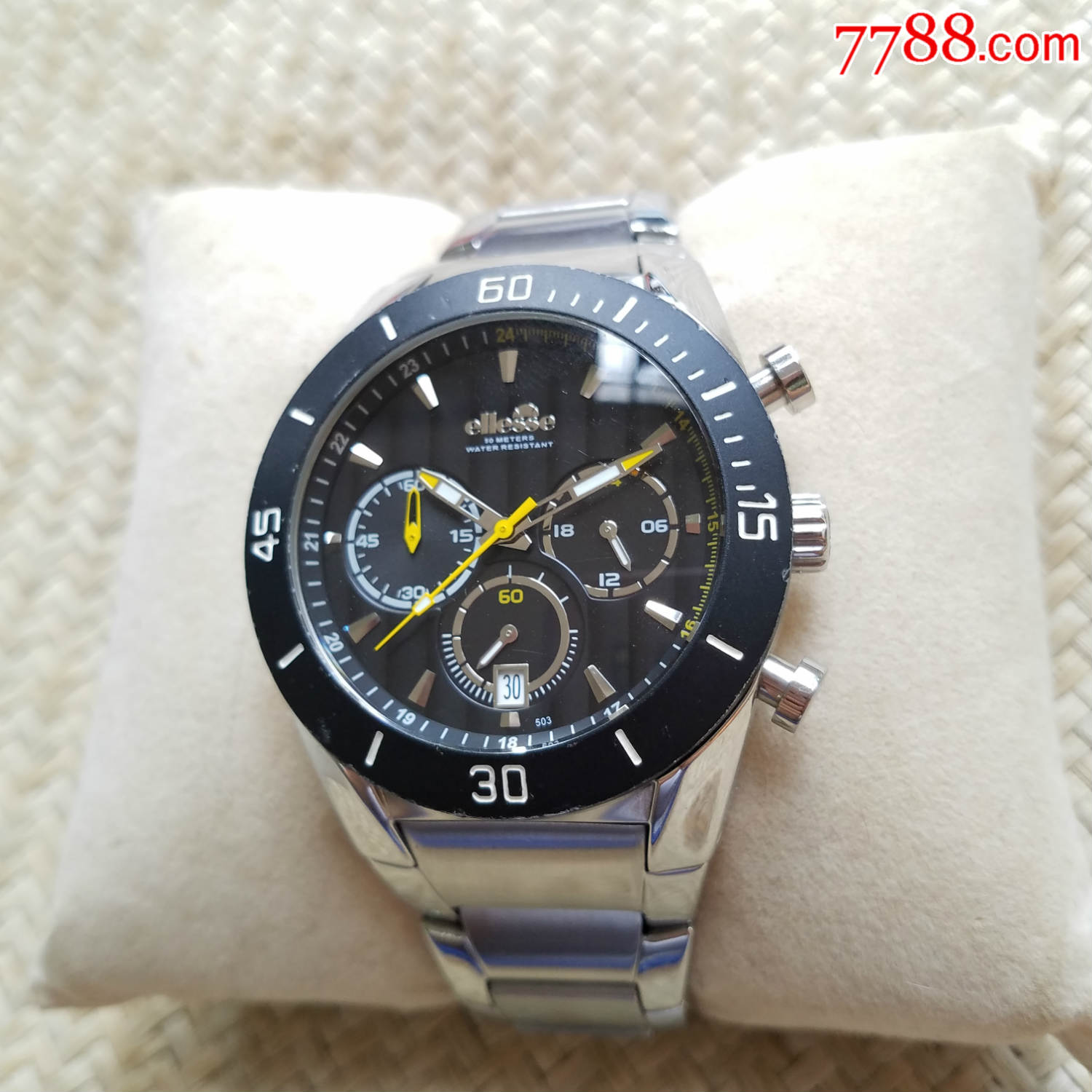 意大利时装大牌ellesse艾力士精密计时码-石英男表_手表/腕表_纸币