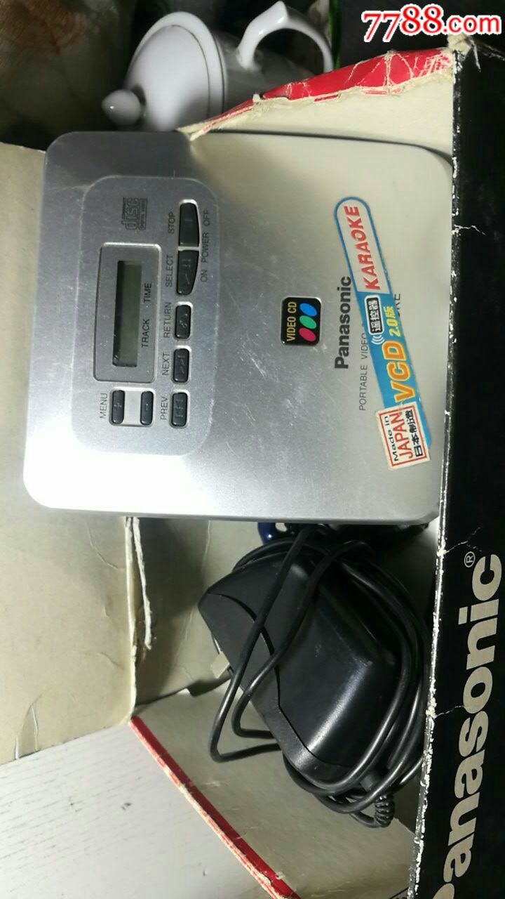 松下随身袖珍cd:vcd机-录像机/影碟机-7788收藏