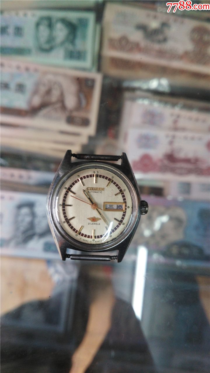 好品西铁城全自动双日历女机械表机芯6651a