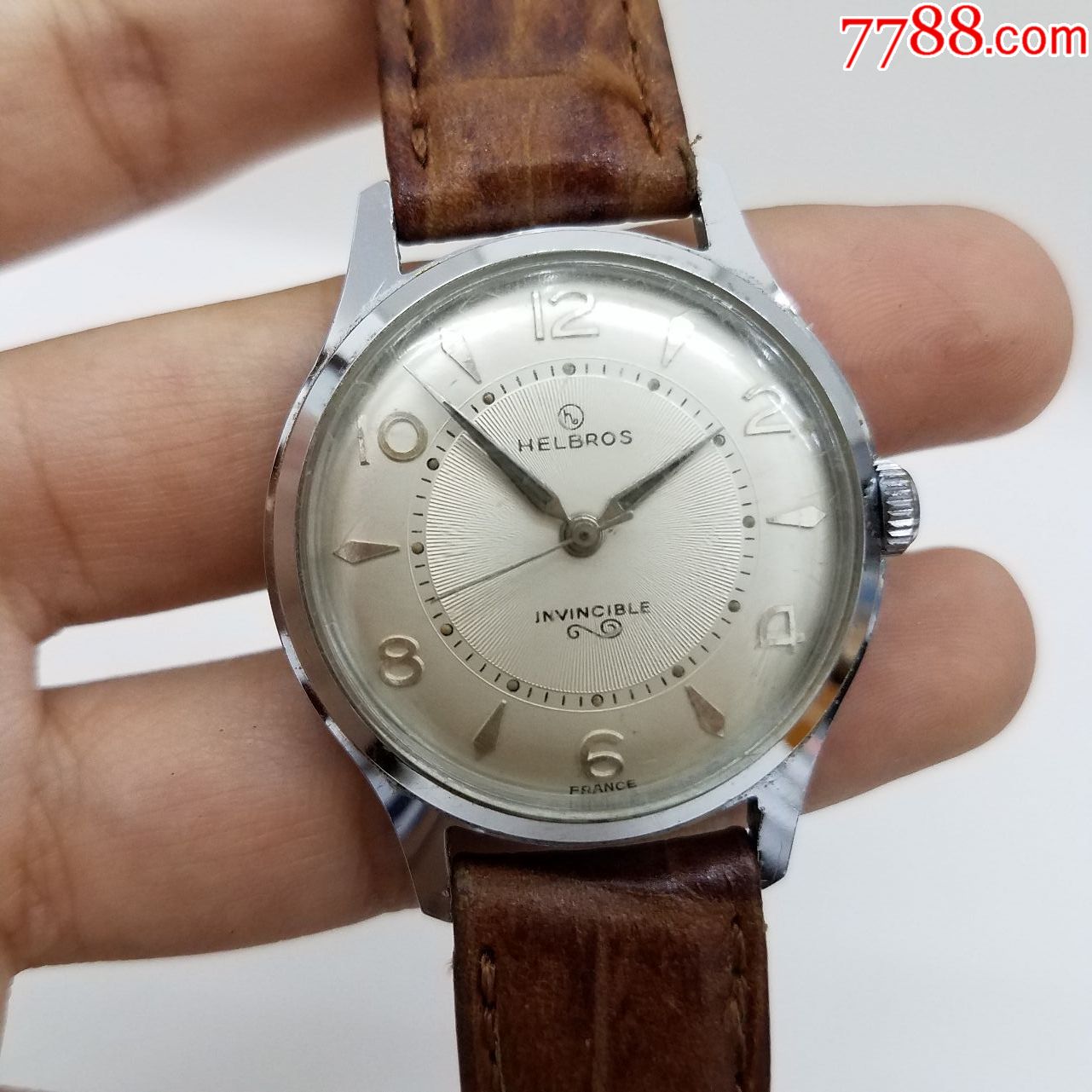 helbros手卷男表【独特黄金套筒避震器】-au17758035-手表/腕表-加价