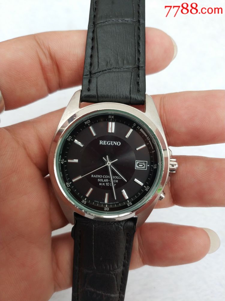 好品西铁城h415光动能电波表刻度版