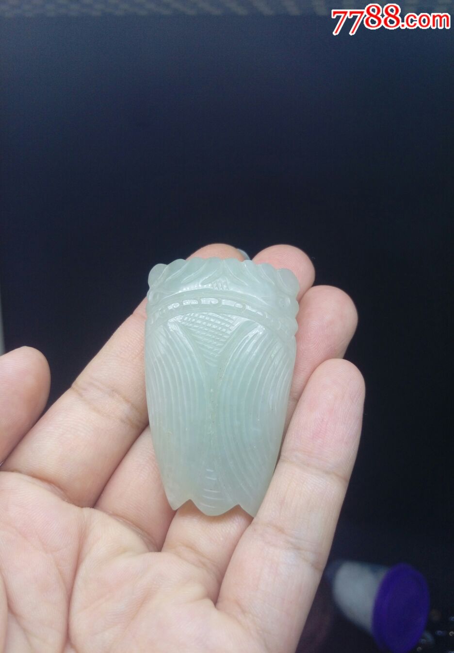 老和田玉知了玉蝉