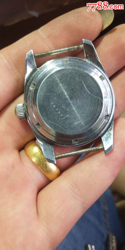 国产罕见上海《29钻军表》