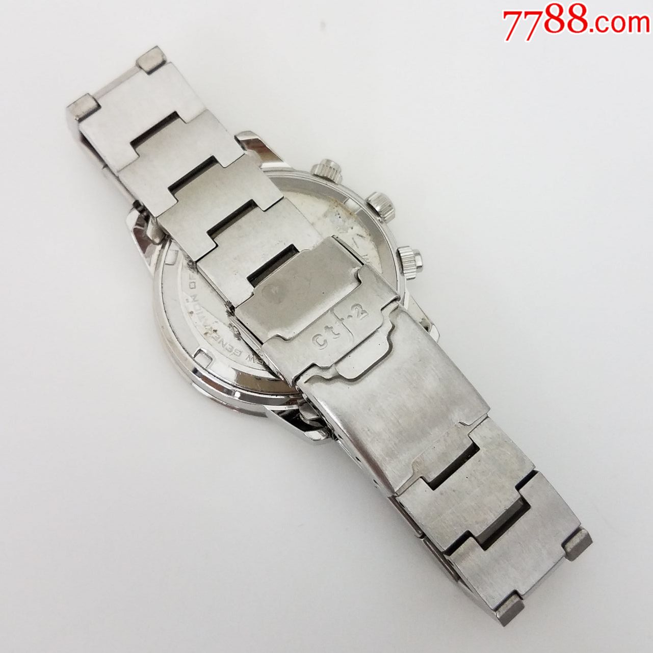 ctf周大福电子女表【漂亮清新薄荷绿拉丝纹表盘】【走时正常】,手表