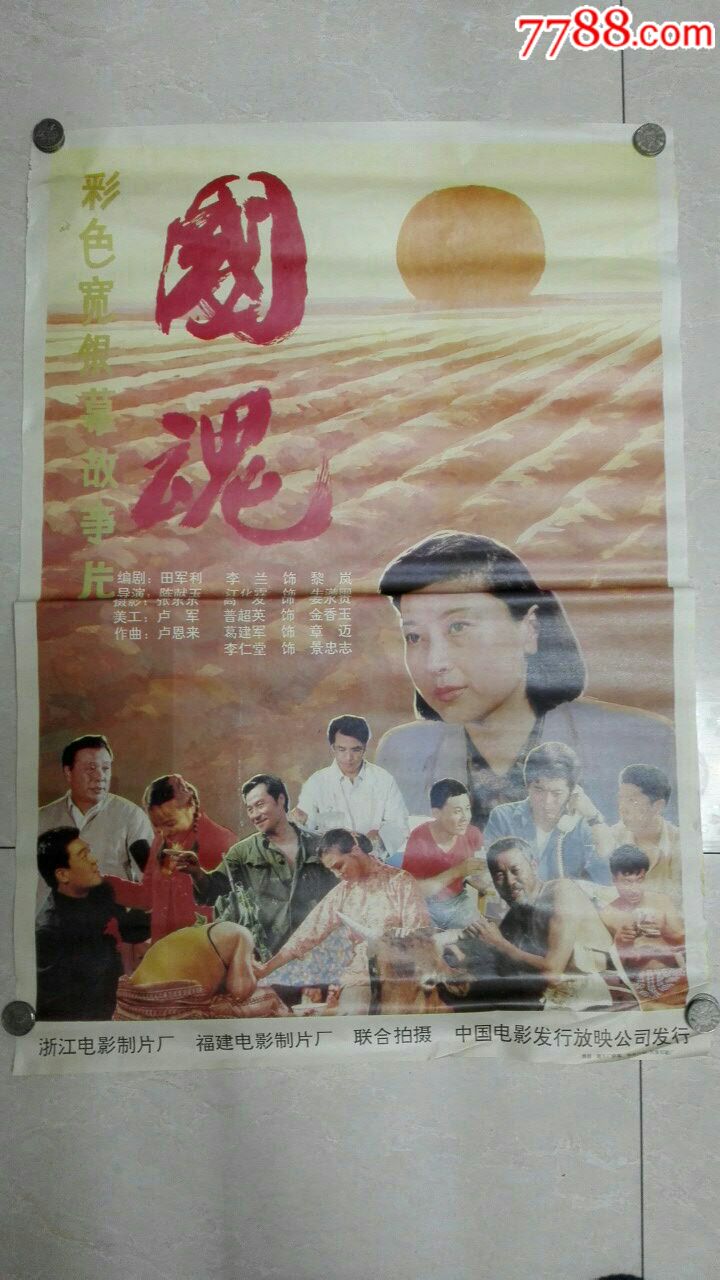 国魂_电影海报_酉南镇废品站【7788收藏__收藏热线】