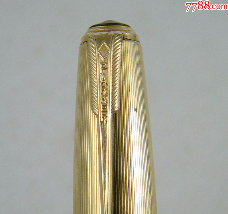 =民国时期-美国派克51金笔-1947-14k金笔帽-usa