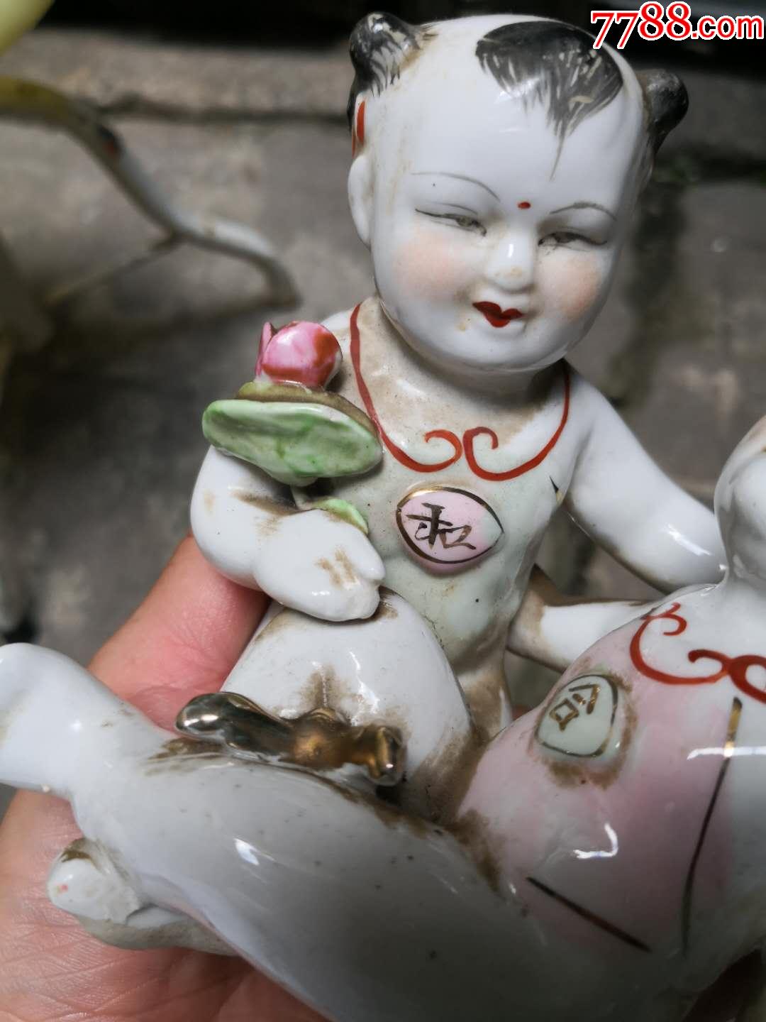 童男童女(和合):完整无磕碰穿线