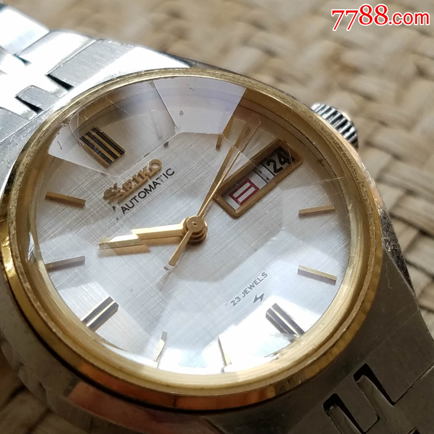 日本seiko精工-自动机械女表,手表/腕表_第2张