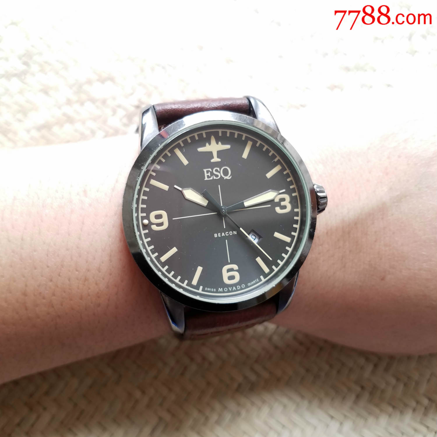 瑞士摩凡陀旗下品牌esq-石英男表,手表/腕表_第7张