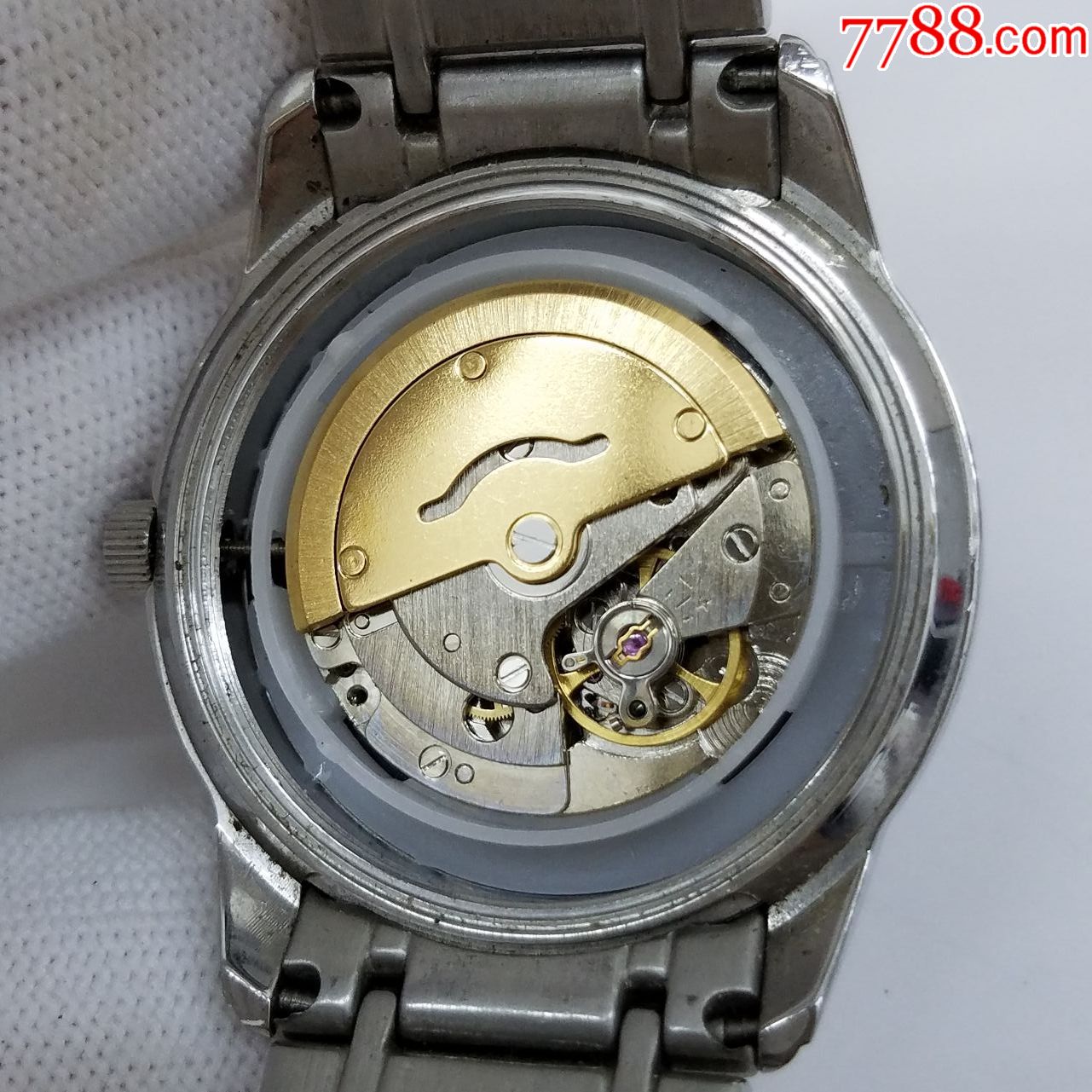 binger宾格自动机械男表【机芯新净】【罗马刻度,透明底盖】【晃晃