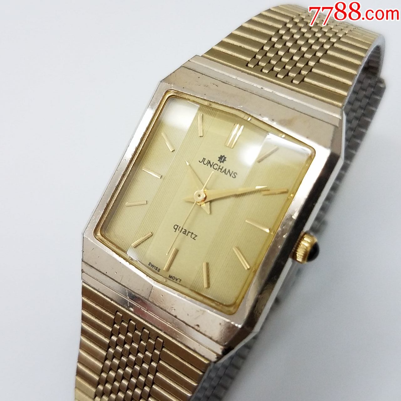 德国荣汉斯石英女表【搭载瑞士进口机芯】【闪亮多切割面表镜】【金针