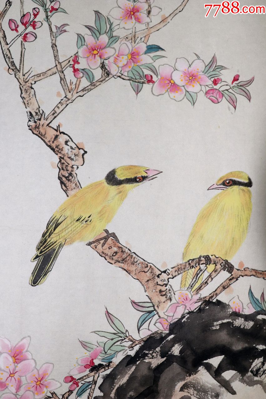 北京工笔重彩画副会长【田世光】花鸟画