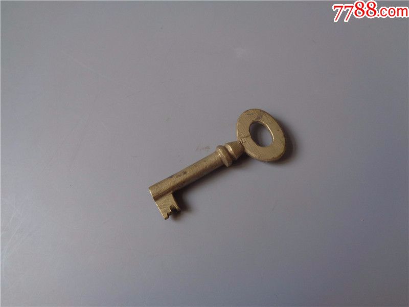 清代小铜钥匙