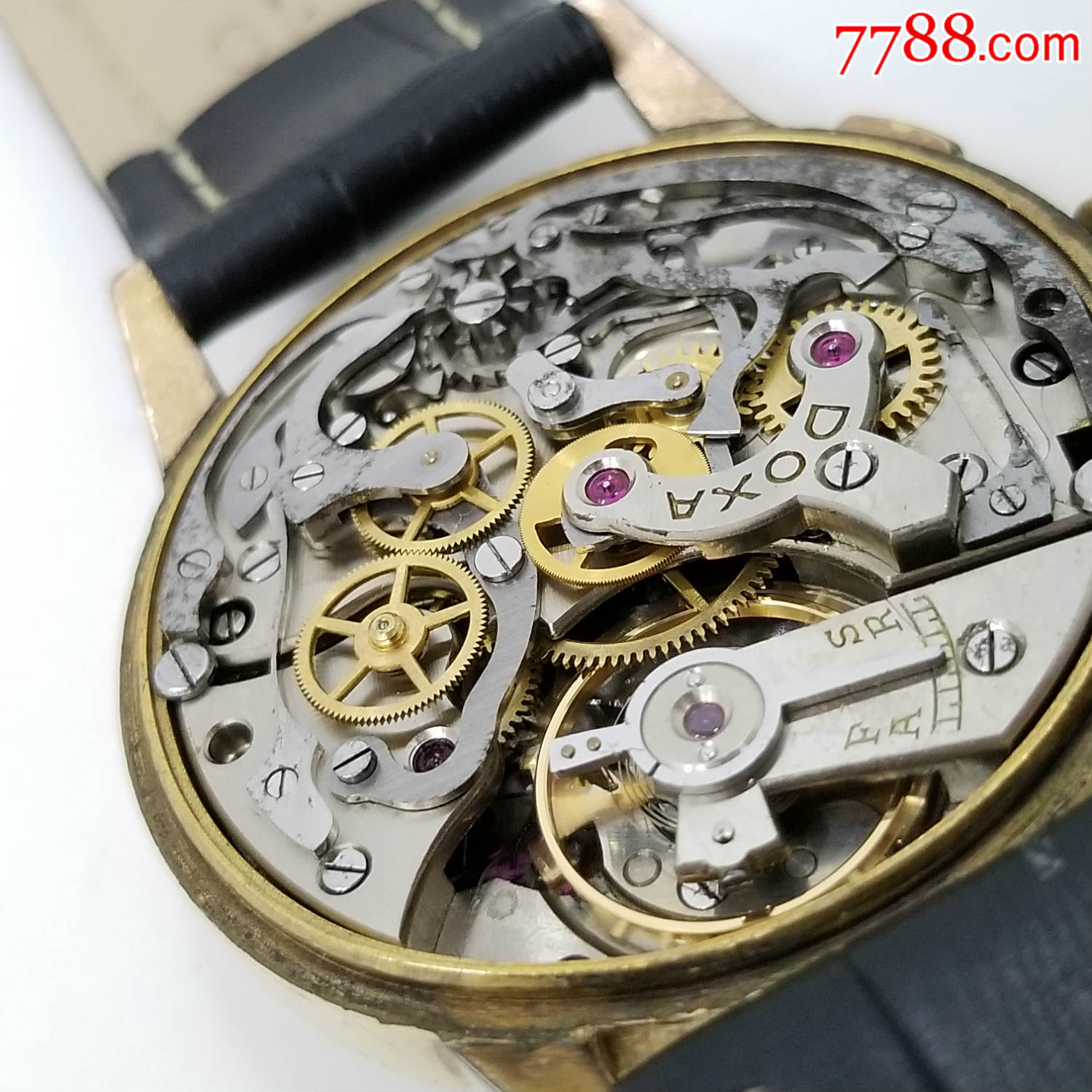 【30年代维纳斯复杂导柱轮计时机芯!