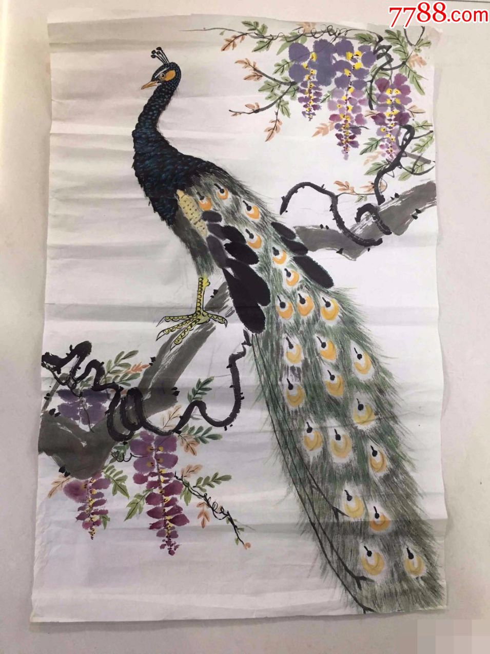 0014 品種: 花鳥國畫原作-花鳥國畫原作 屬性: 禽鳥畫原畫,,水墨/寫意