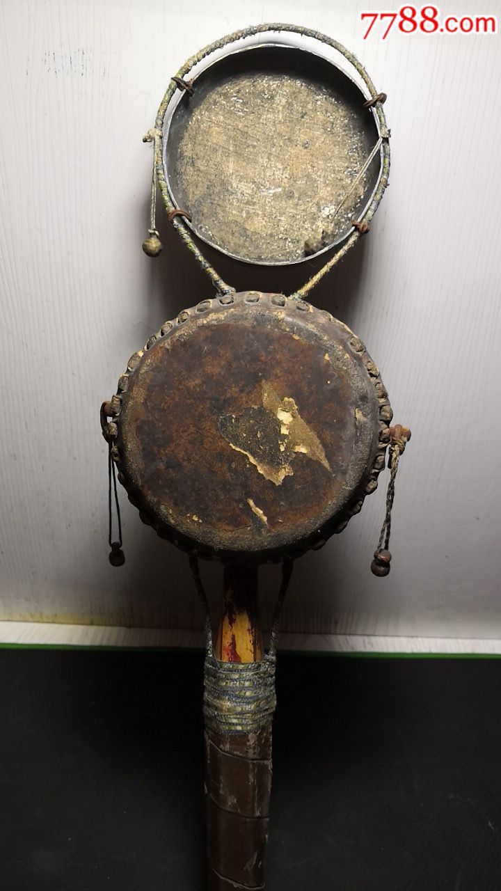 卖货郎叫卖拨浪鼓双音