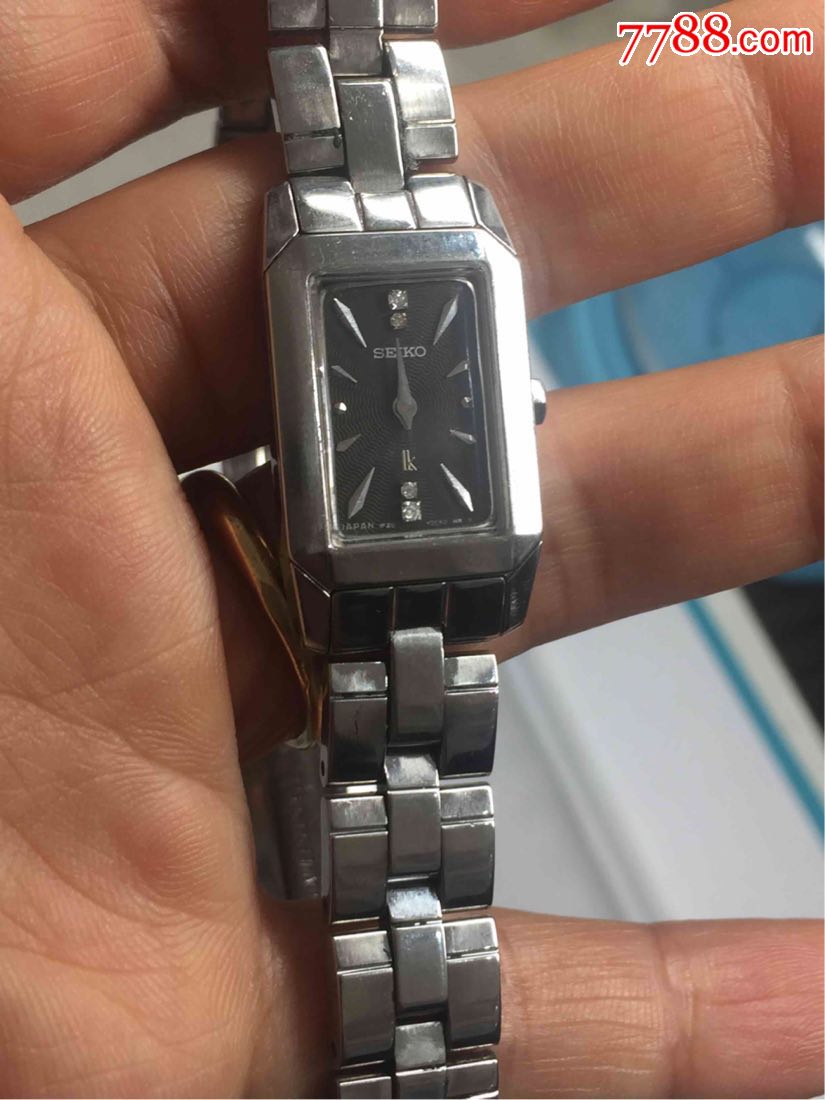 精工镶钻lk女表