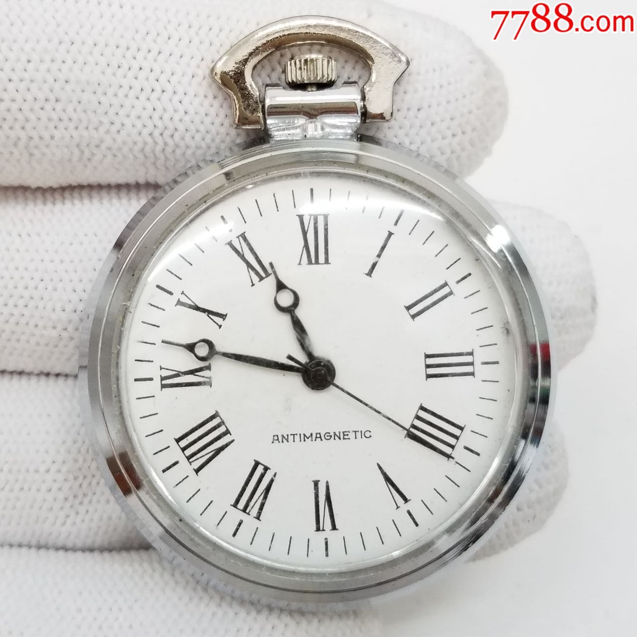 antimagnetic机械怀表【宝玑指针】【罗马刻度】【不走】【能手动上链