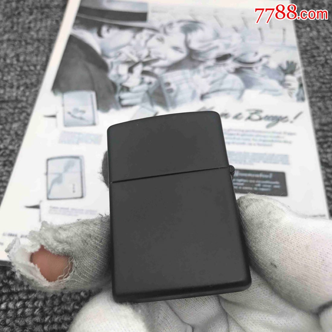 zippo1998年万宝路指南针,原配胆,打火猛!