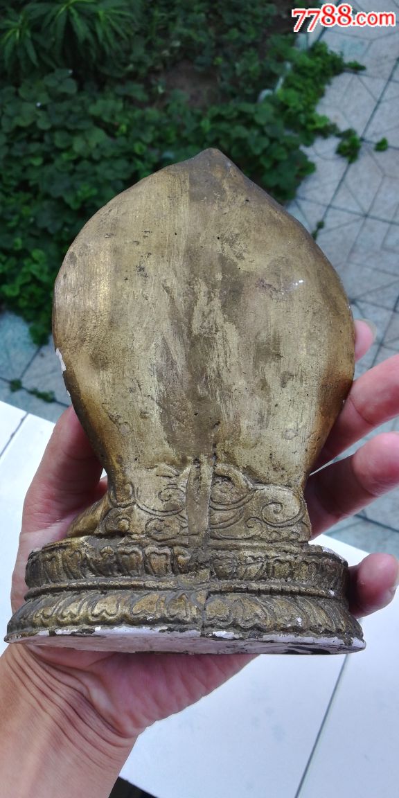 七八十年代石膏佛像