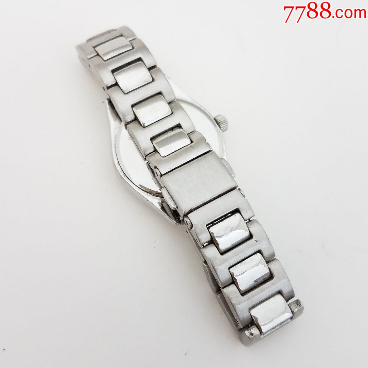 christ电子女表【独特漂亮条纹贝壳面表盘】【走时正常,日历好使】