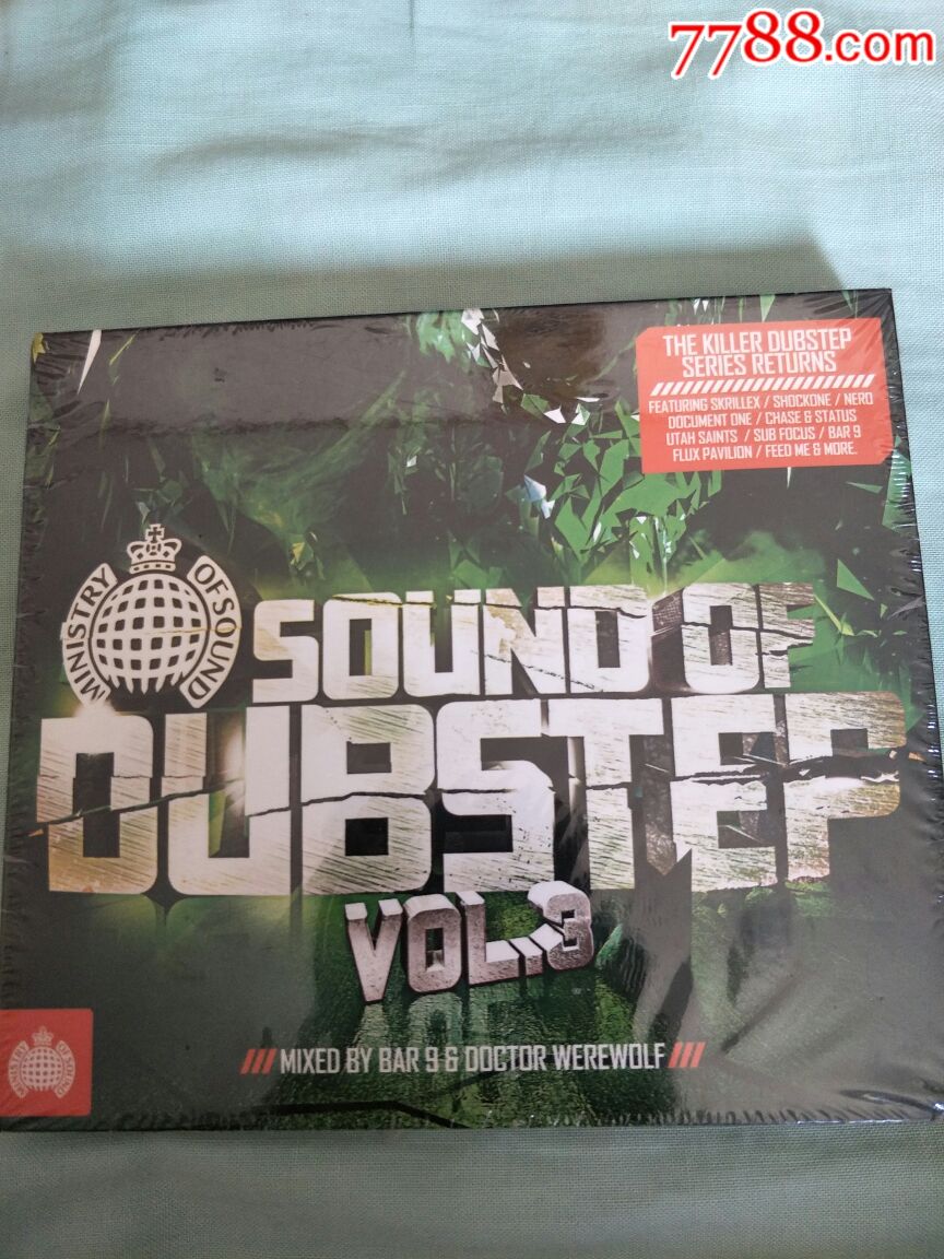 电音合辑dubstep2cd不拆封