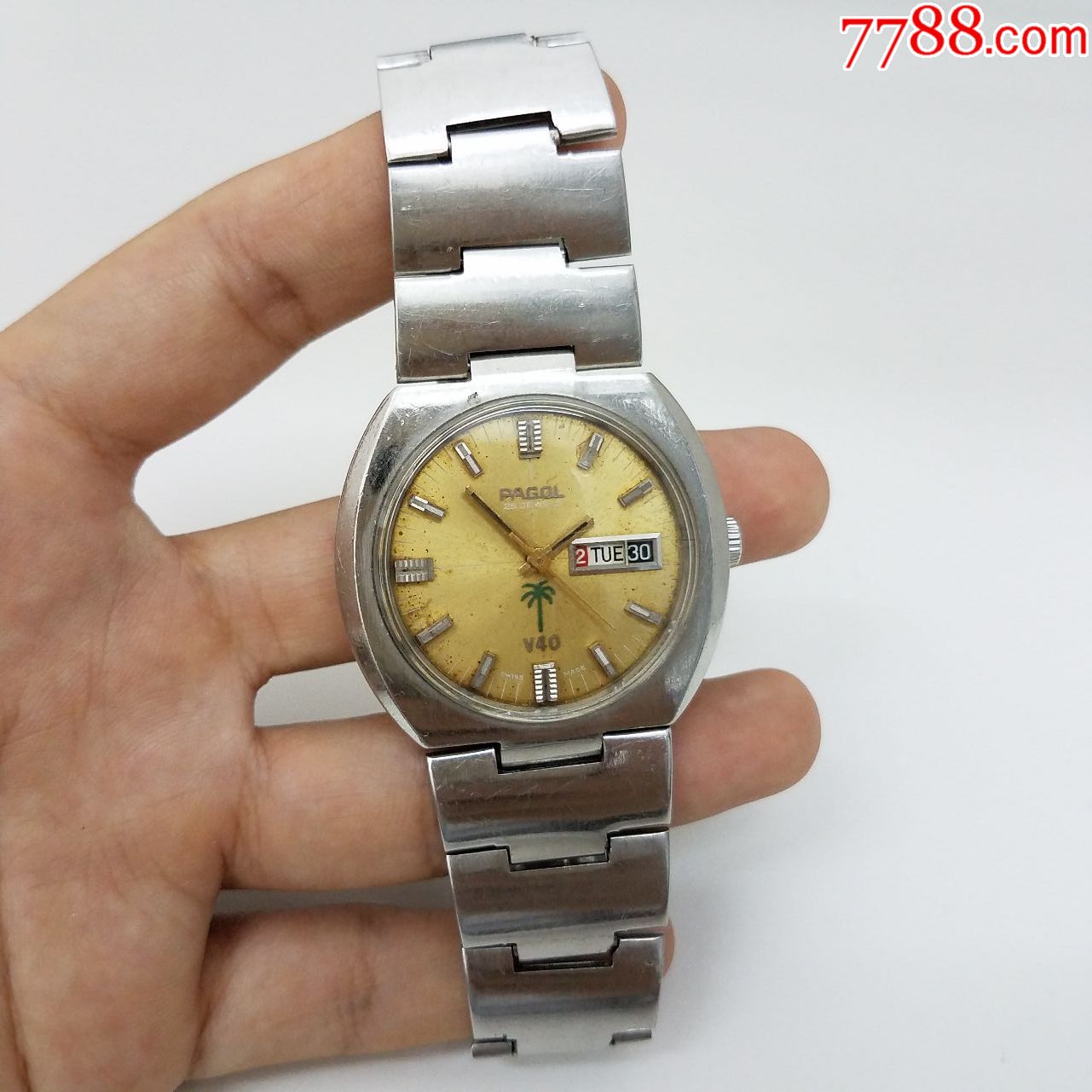 【大号】瑞士pagol(宝树)牌v40自动机械男表【278*
