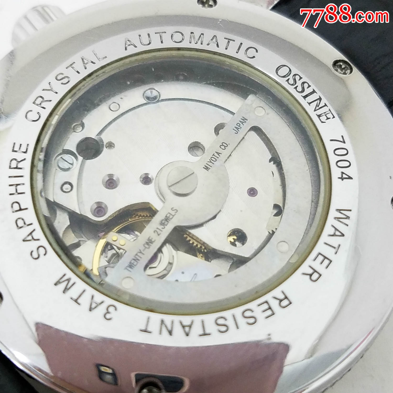 【西铁城21钻机芯】【复古牛角型表耳设计!