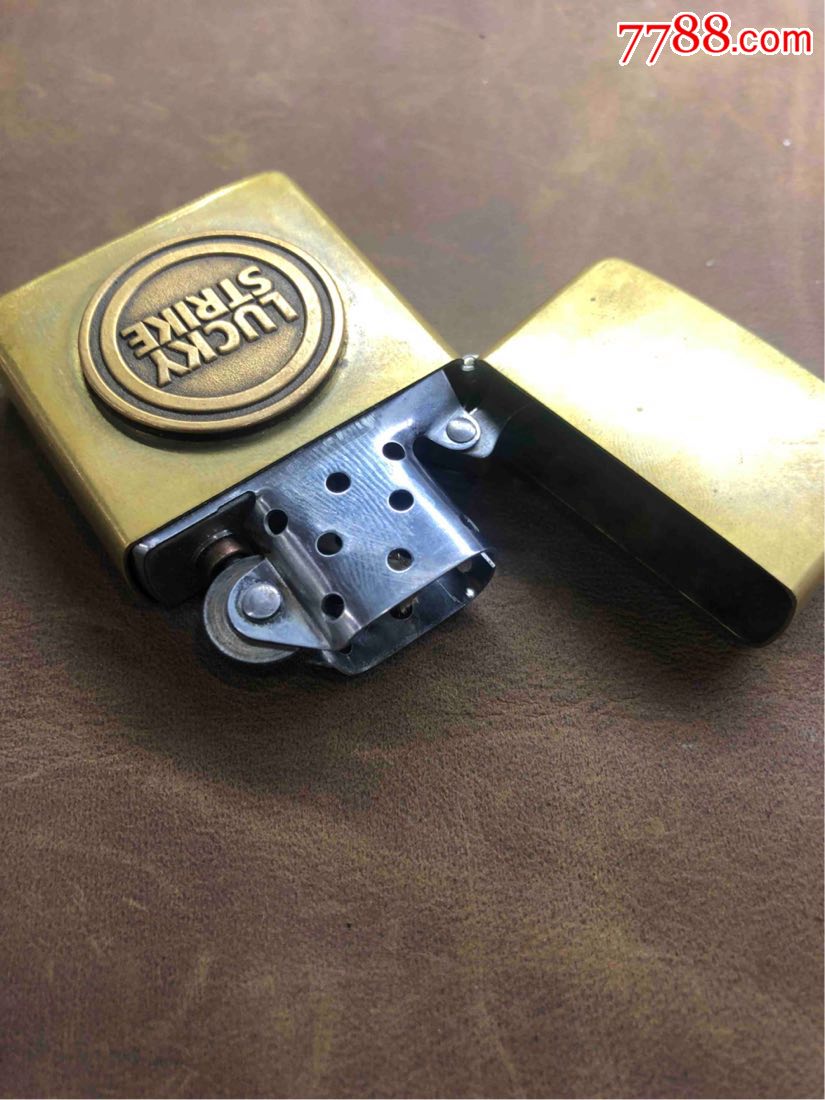少见zippo纯铜老机-au17977276-打火机/点火器-加价-7788收藏__收藏