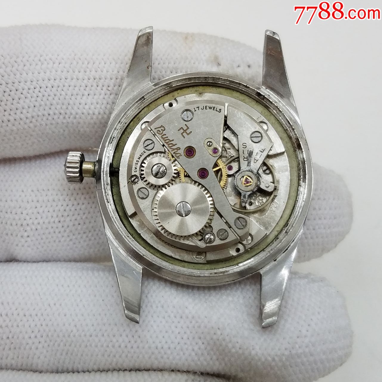 瑞士buddha手卷机械表【227机芯】【独特刻度】【能走时】【能手动上