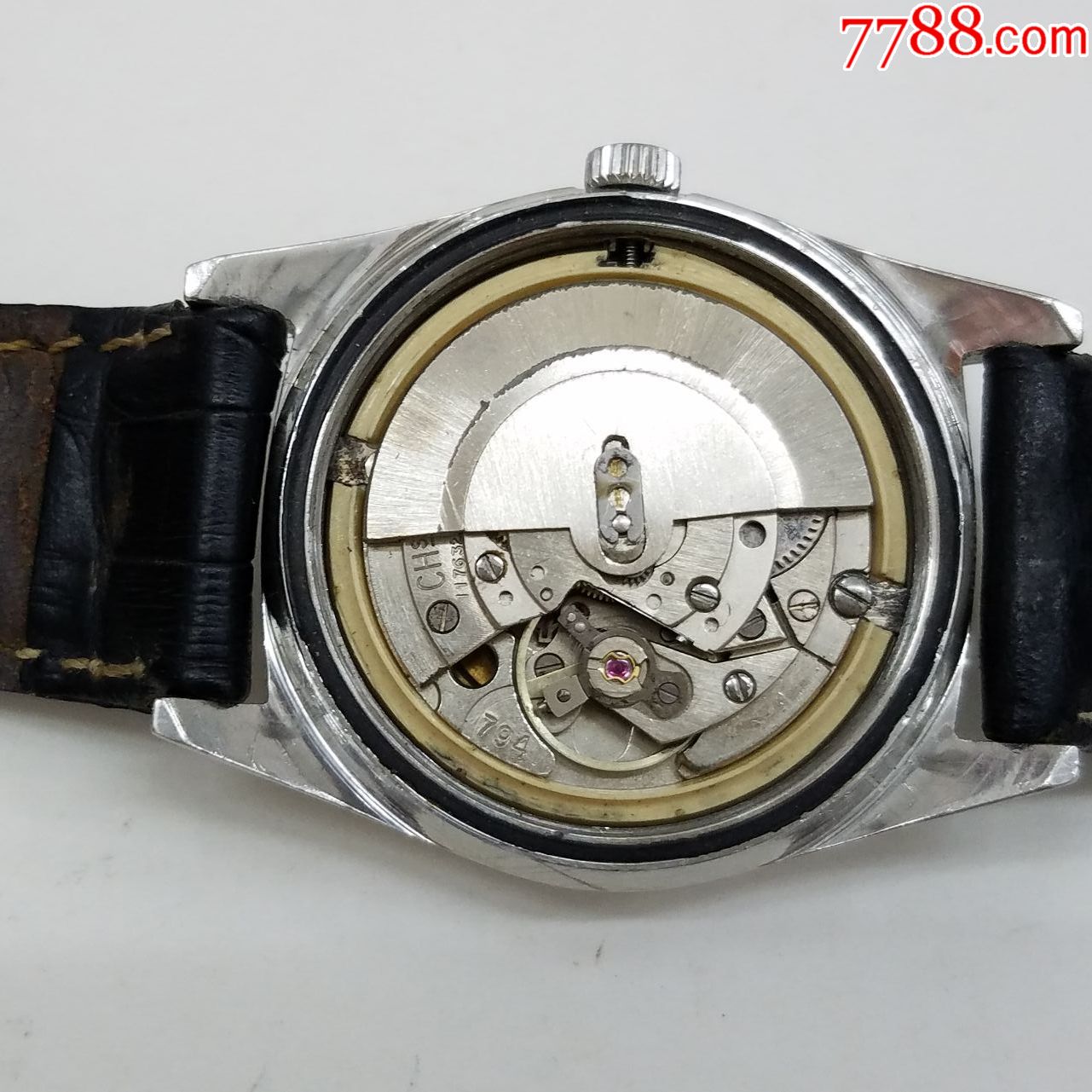 瑞士天梭自动机械男表【794专利精磨机芯】【不走】