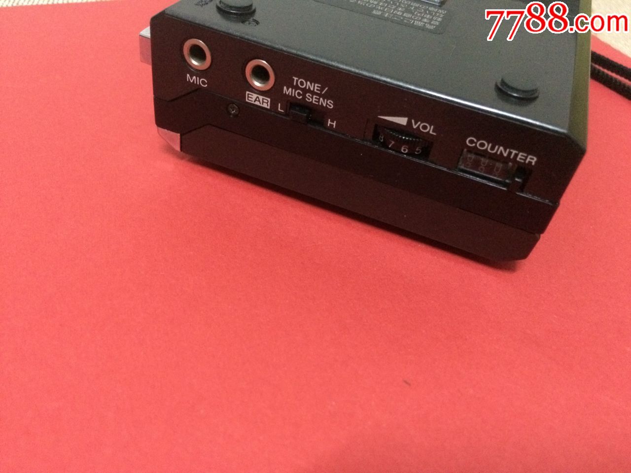 一台经典收藏sony索尼tcm-9录放磁带机