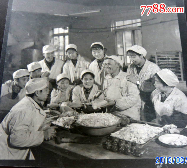 百货站食堂4张-au18019523-7788老照片