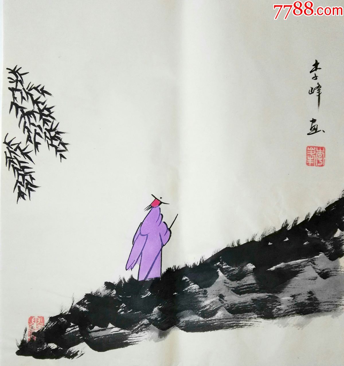 李锋老师禅意小品画_山水国画原作_云墨书画【7788收藏__收藏热线】