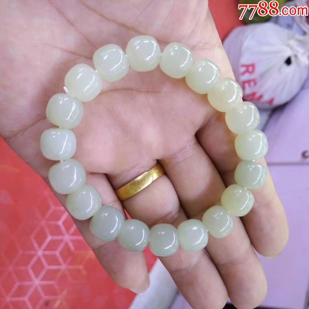 天然和田玉手链