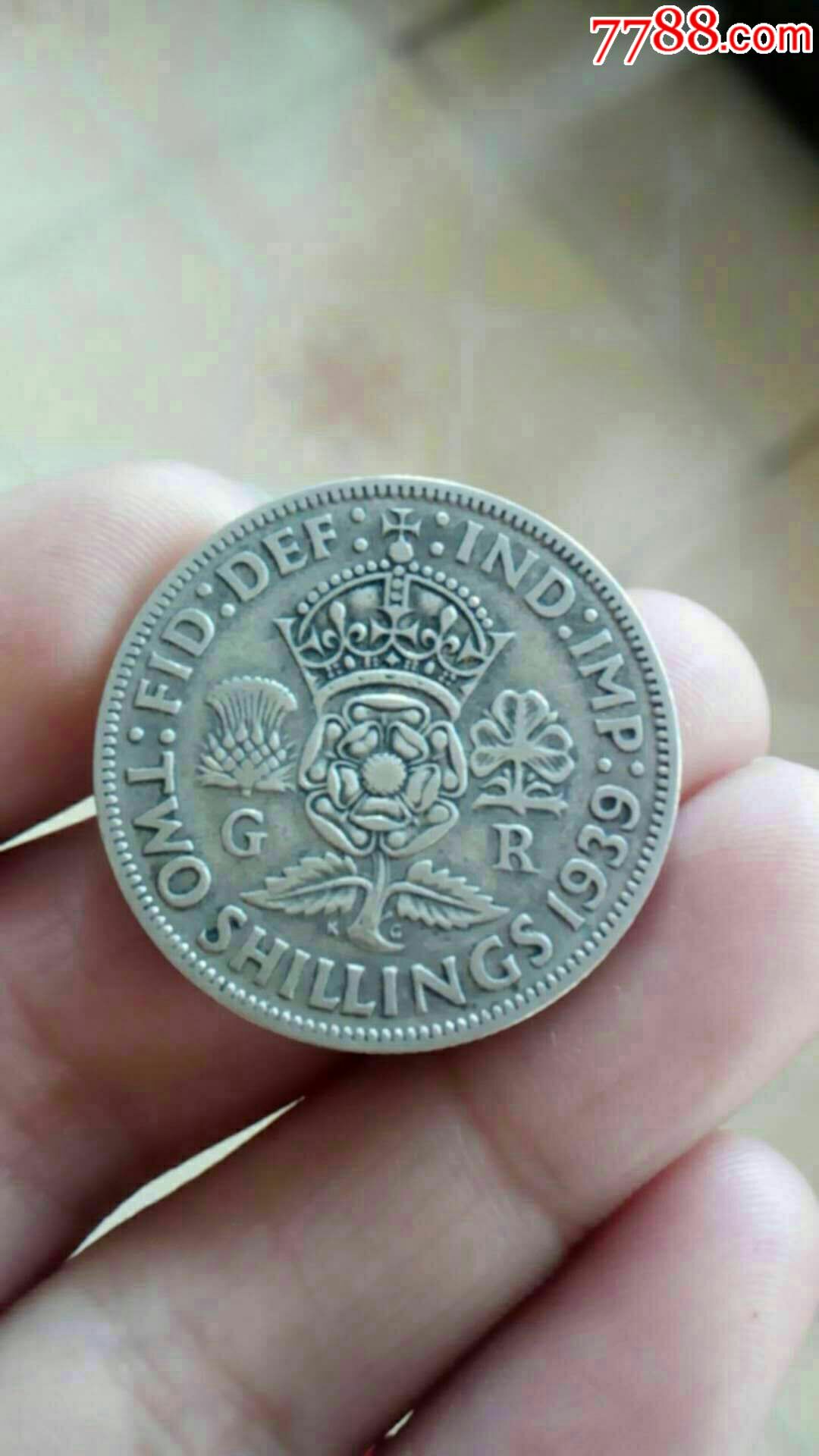 1939年英国银币