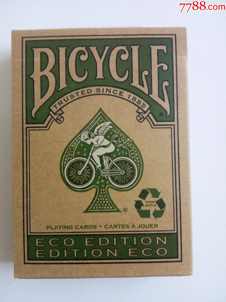 单车环保扑克,美国原版,保真