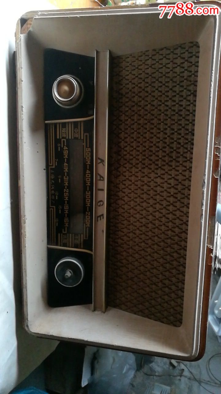 凯歌牌593_9型电子管收音机