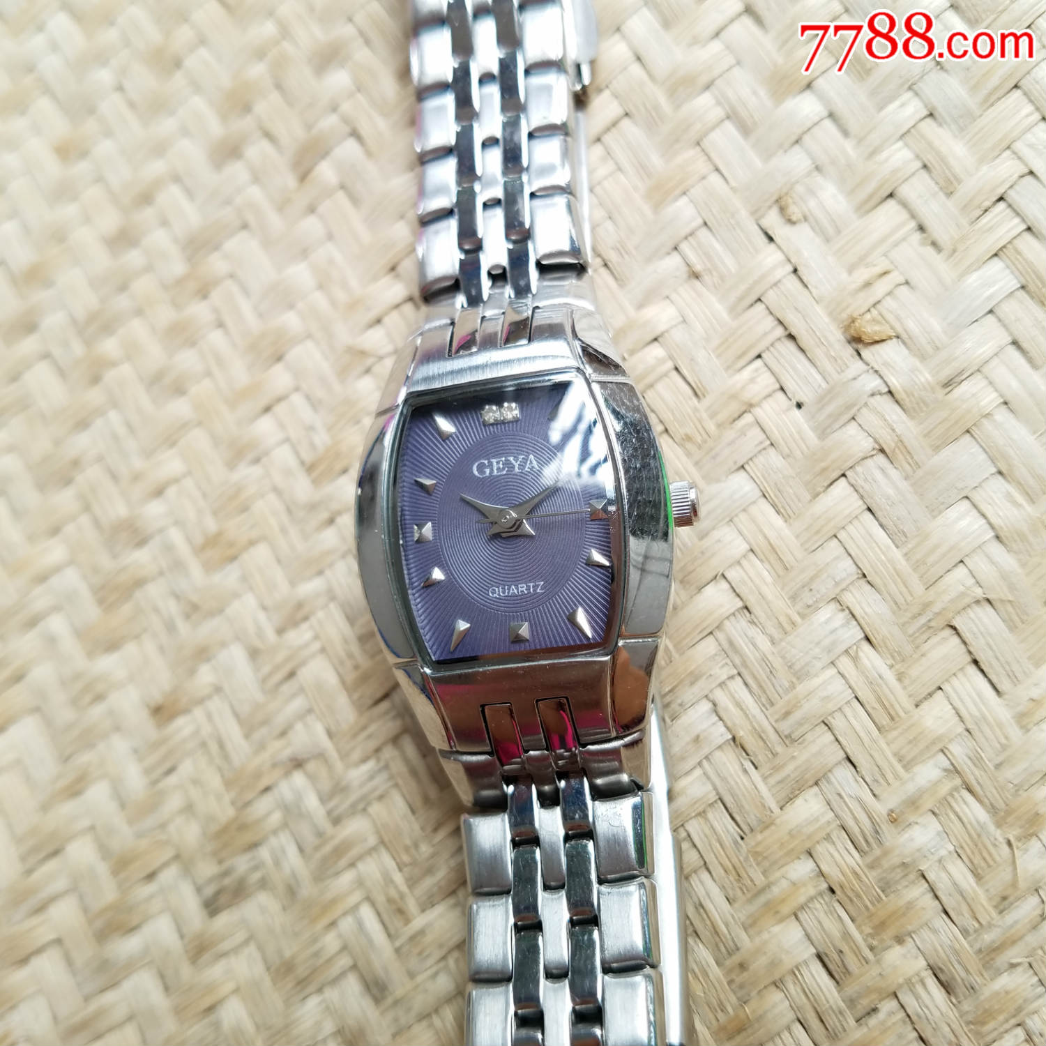 【酒桶拱形表壳设计!】汪涵代言品牌:geya格雅-石英女表